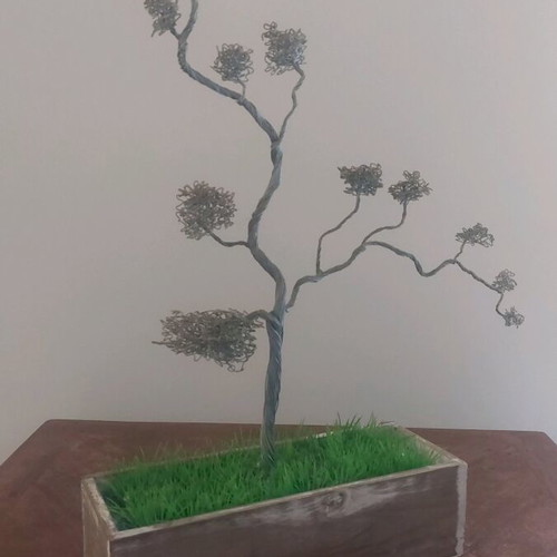 Bonzai decorative wire tree new