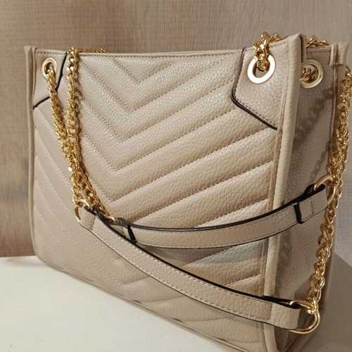 Women's shoulder bag new, beige