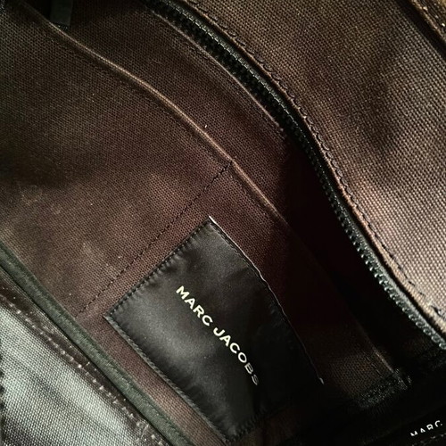 Marc Jacobs tote bag medium with strap, black