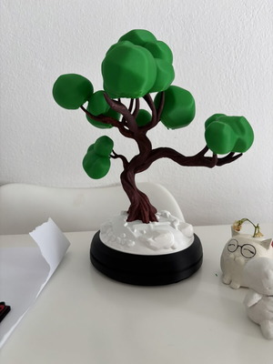 3D Printed Bonsai Lamp New