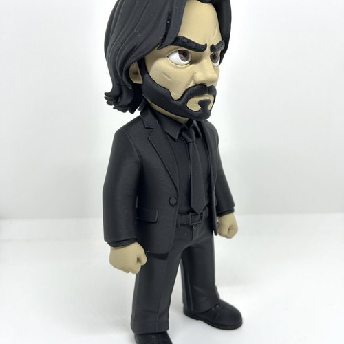 John Wick 3D Printed Figure new, handmade collectible