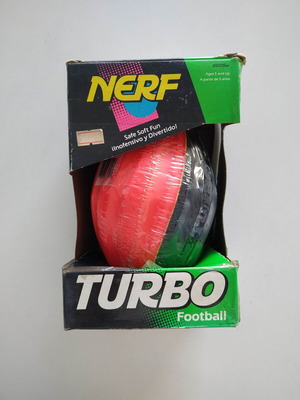 Nerf Turbo Football vintage στην εργοστασιακή συσκευασία