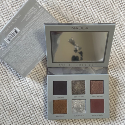 Nabla Cutie Palette platinum eyeshadow like new