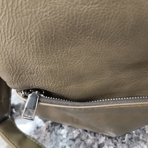 Privata backpack and shoulder bag like new, khaki
