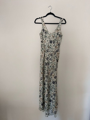 Φόρεμα Zara μακρύ με floral σχέδιο σαν καινούργιο, πολύχρωμο, μέγεθος M