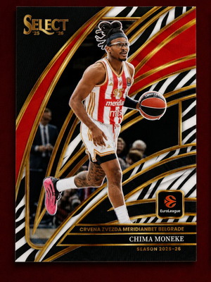 Chima Moneke Euroleague Select 25-26 card like new