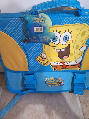 SpongeBob school bag new with two compartments and side pocket for bottle