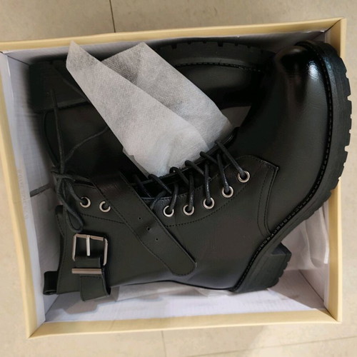 Women's black ankle boots new, size 36