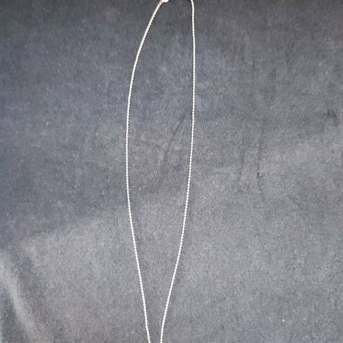 Silver necklace 20 cm with star pendant like new
