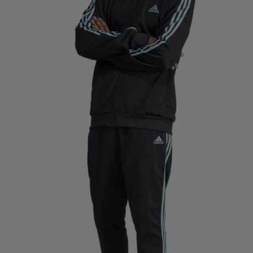 Adidas set like new, black and turquoise, size M