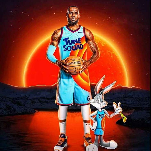 Men's basketball tank top by NIKE Lebron James X Space Jam