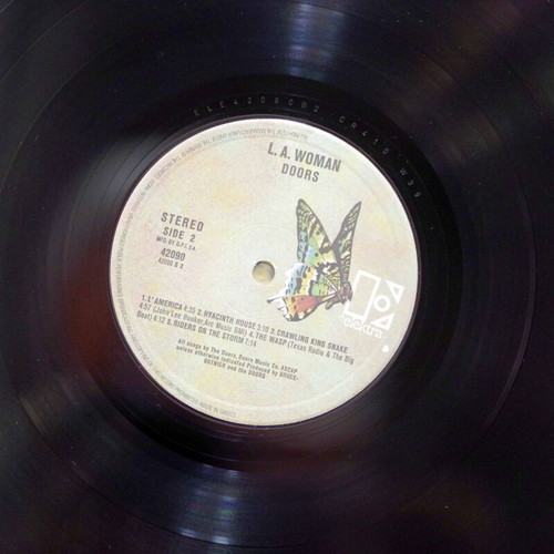 Doors L.A. Woman vinyl like new, rock