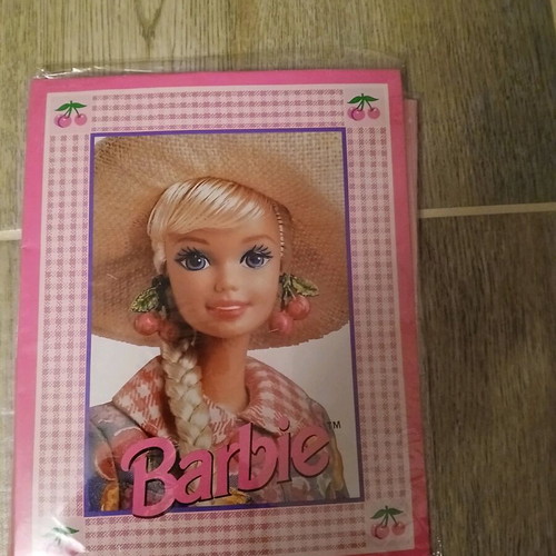 Barbie collectible letter set 1996 new