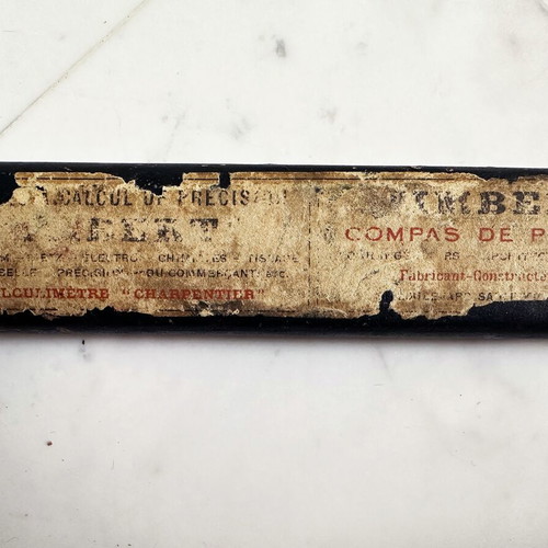 Antique Dennert Pape Aristo Slide Rule used, collectible scientific instrument