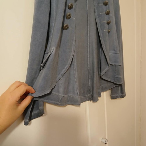 Light jacket blue size M like new