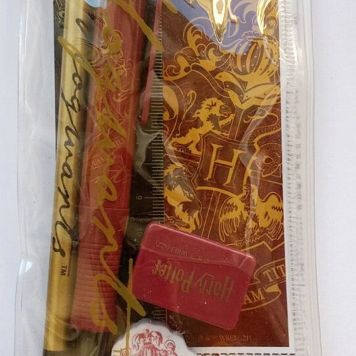Harry Potter Stationary Pouch Writing Set new
