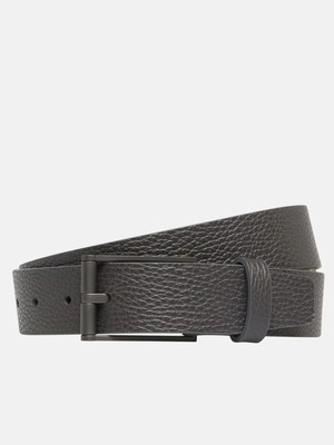 Porsche Design leather belt dark grey new