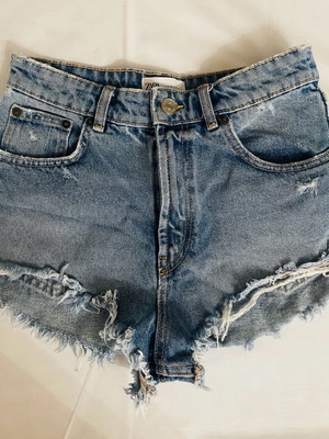 Γυναικείο σορτσάκι Zara small μπλε σαν καινούργιο