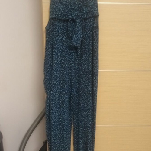 Pepe Jeans backless jumpsuit used, blue, size M