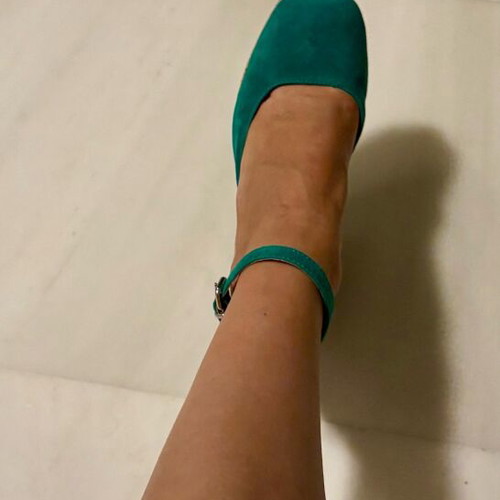 Marks & Spencer women's green shoes size 38 new
