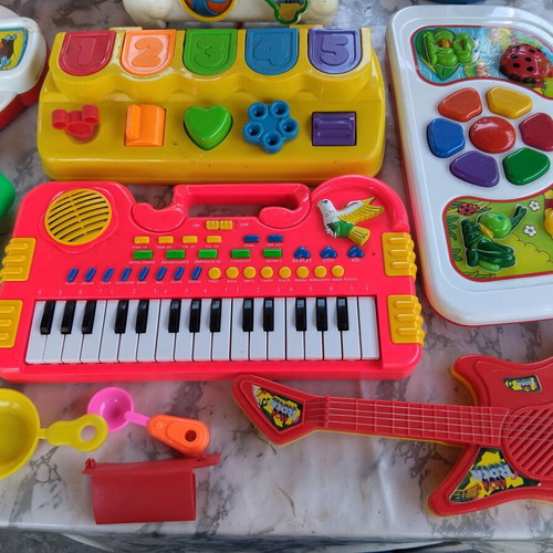 Baby educational toys used, 90s-00s decade, Fisher Price, Playskool