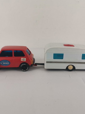 Toy car used Greek vintage 1977 celluloid