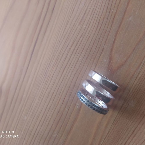 Ring pink gold 925 from gold-plated silver like new Kritsimis Jewellery