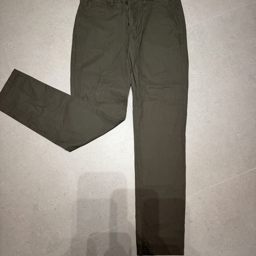 H&M khaki fabric men's pants, size S