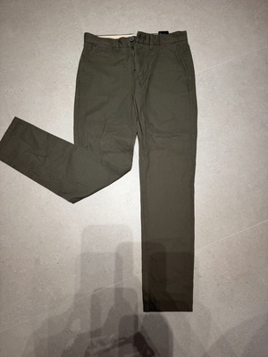 H&M khaki fabric men's pants, size S