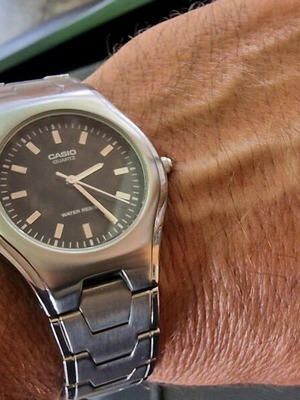 casio λειτουργικό με καινούργια μπαταρία 36mm