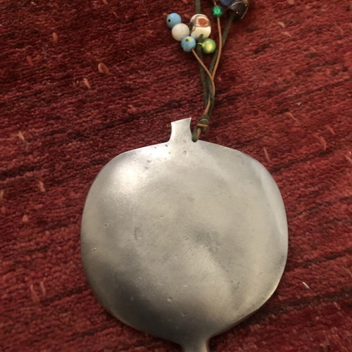Decorative metal pomegranate vintage 20 years, like new
