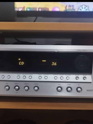 Onkyo TX-SR503E amplifier used, 7 channels, fully functional