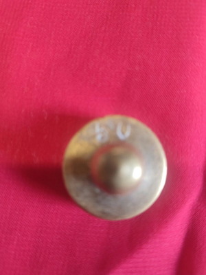Brass weight 50 grams used from rare series