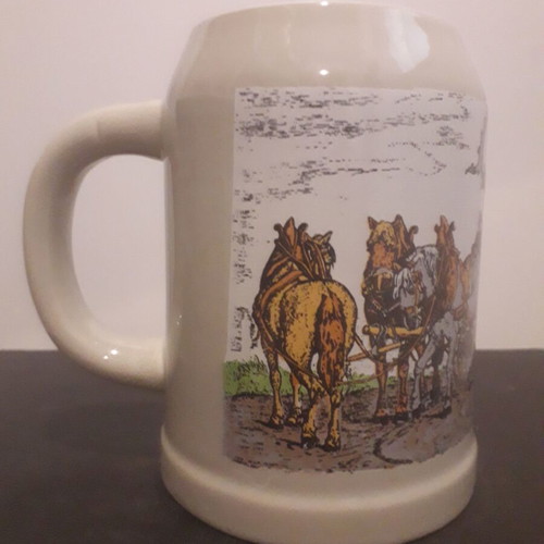 Hopfen und malz beer mug used