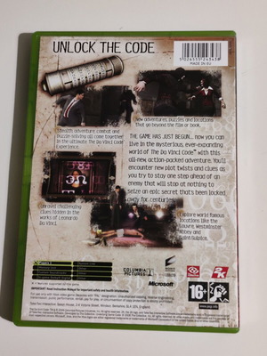 The DaVinci Code Xbox Original like new