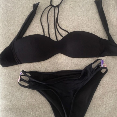 Calzedonia swimwear set of 3, like new, sizes S/M, black and white