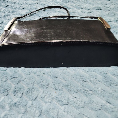 Pierro vintage leather handbag, black