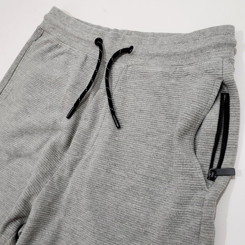 Zara men's knitted shorts bermuda cotton like new, size S-M, gray