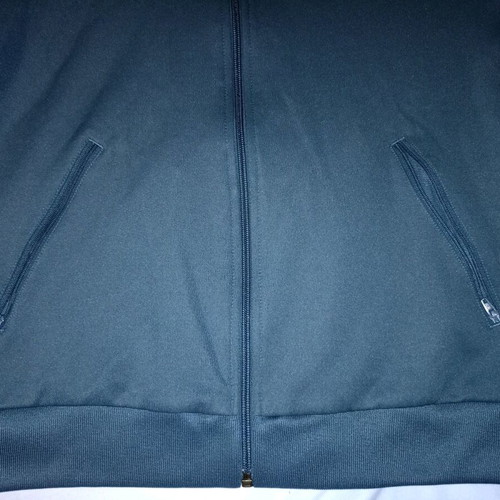 Adidas vintage jacket used, limited edition, white and blue, size S