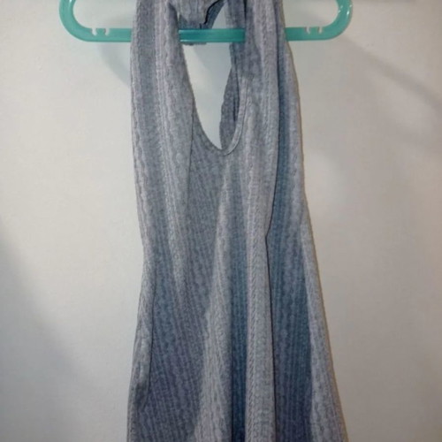 Grey short one-piece romper size S new