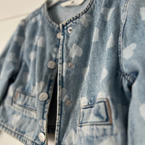 Zara denim jacket used for 2-3 years old, size 98 cm
