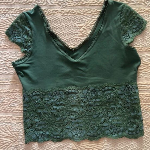 Shein green top size small like new