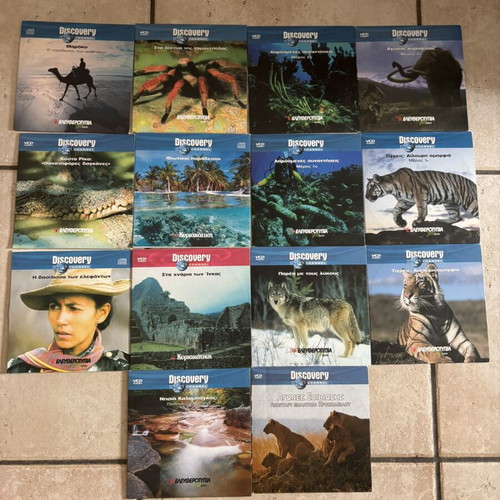Discovery Channel DVDs used, pack