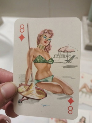 Vintage Darling Playing Cards Made in Germany like new