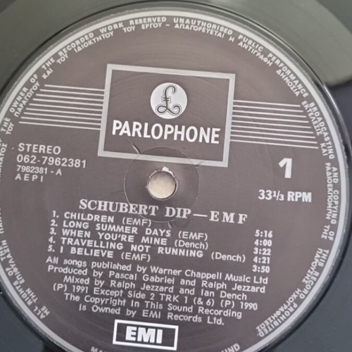EMF Schubert Dip vinyl used