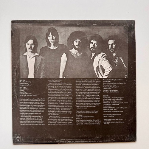 Boston Boston LP 1976 used, rock
