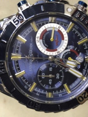 Ulysse Nardin Artemis Racing men's watch new, diver style