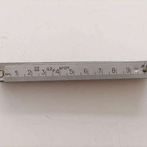 Metal folding meter 1 m like new