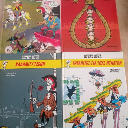 Lucky Luke comic books set of 16 hardcovers like new