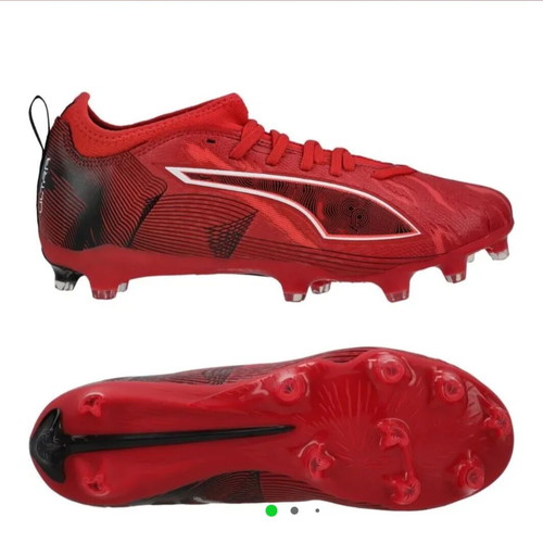 Puma Ultra 6 Christian Pulisic FG/AG Academy football shoes like new, size 35, red